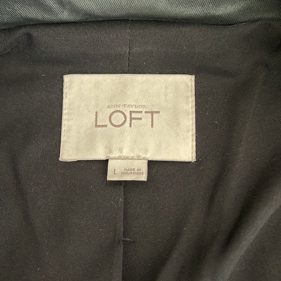 Black Loft biker type jacket. Like new condition. - Picture 8 of 14